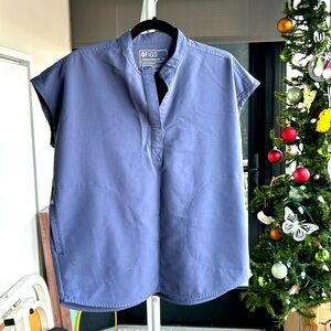 Figs Scrubs - Rafaela top XS in Space Navy